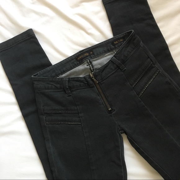 Genetic Denim Denim - Genetic Denim Taro Exposed Zipper Cigarette Jean
